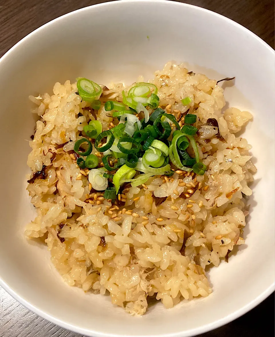 鯖と塩昆布の炊き込みご飯|Kouki Tanabeさん