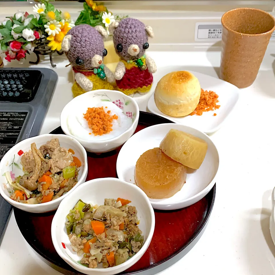 Snapdishの料理写真:お昼ご飯（╹◡╹）|chagashiさん