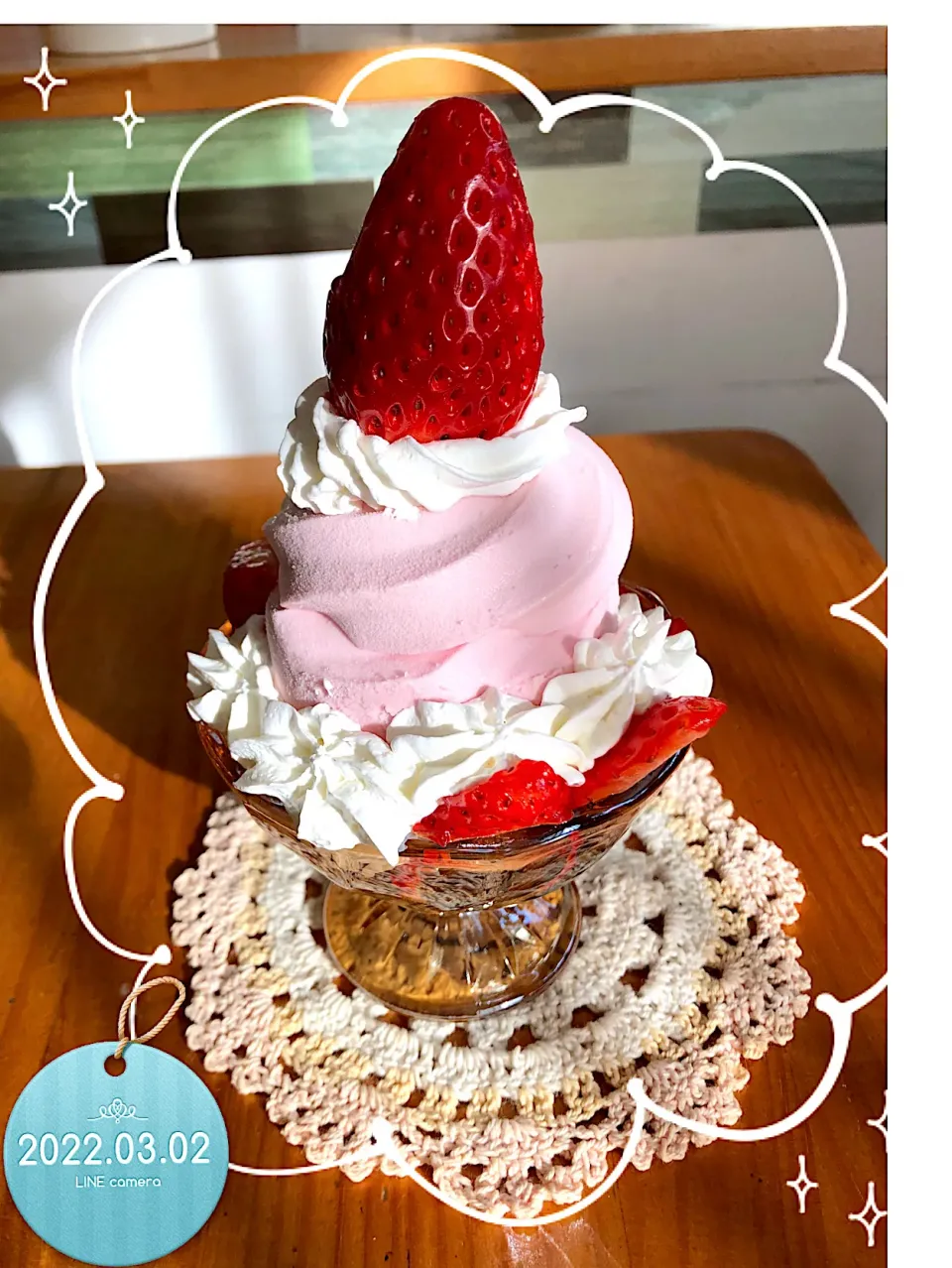 🍓イチゴパフェ🍓🍨|harutomomamaさん