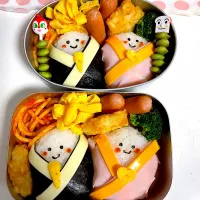 Snapdishの料理写真:おひなさま弁当|ma-☆+*さん