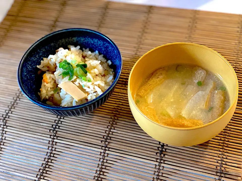 筍ご飯と大根の味噌汁|Megさん