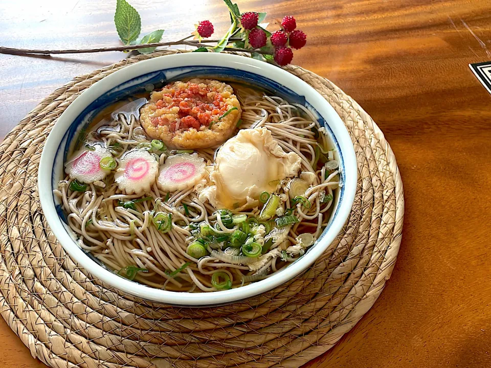 ❀︎お昼は熱々お蕎麦❀︎|🌼はなちゃん🌼さん