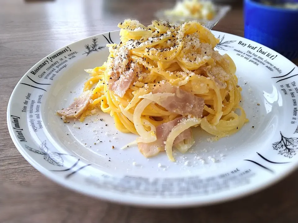 スパゲティ カルボナーラ|古尾谷りかこさん