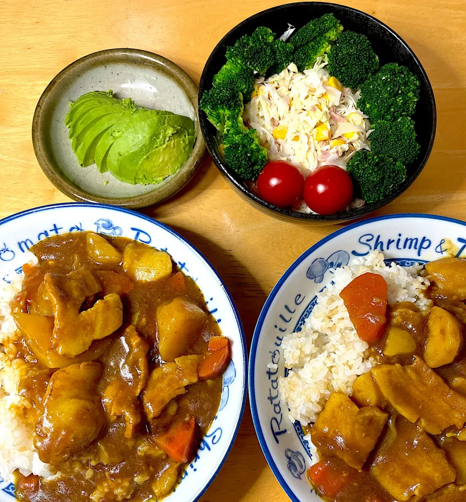 Snapdishの料理写真:カレー🍛ライス💕|Makokoさん