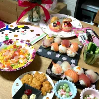 Snapdishの料理写真:ひなまつり|みーさん