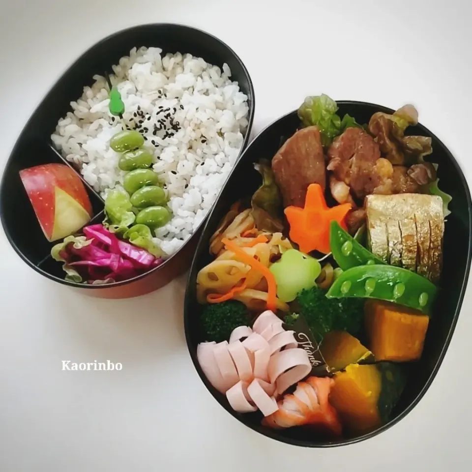 Snapdishの料理写真:夫弁当|Kaorinboさん