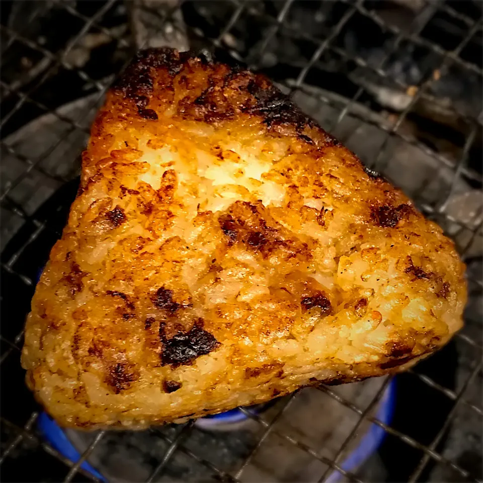 蕗の薹味噌の焼きおにぎり|deekay71さん