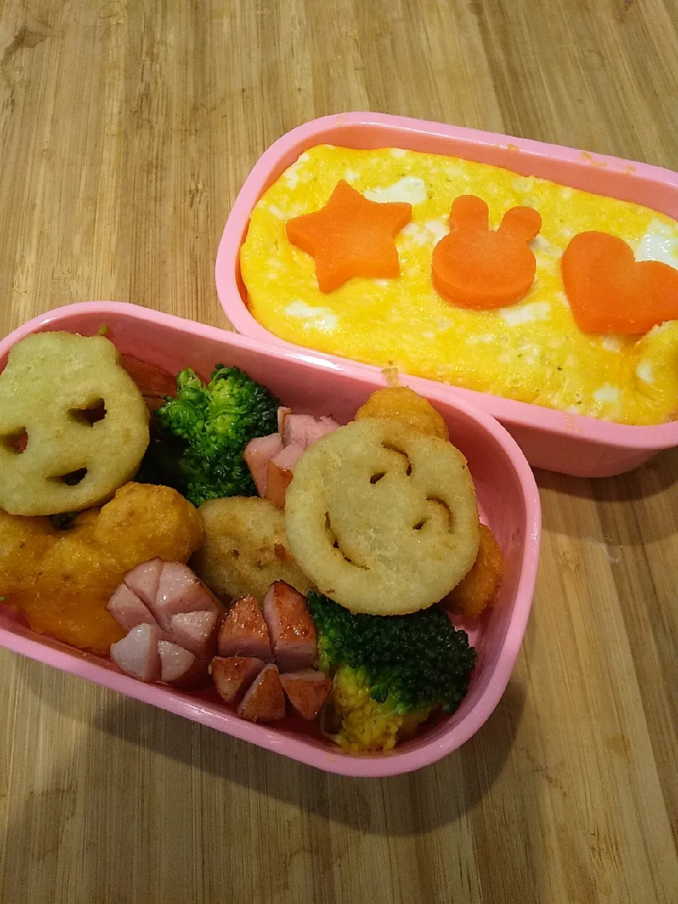 Snapdishの料理写真:オムライス弁当|うさぎさん