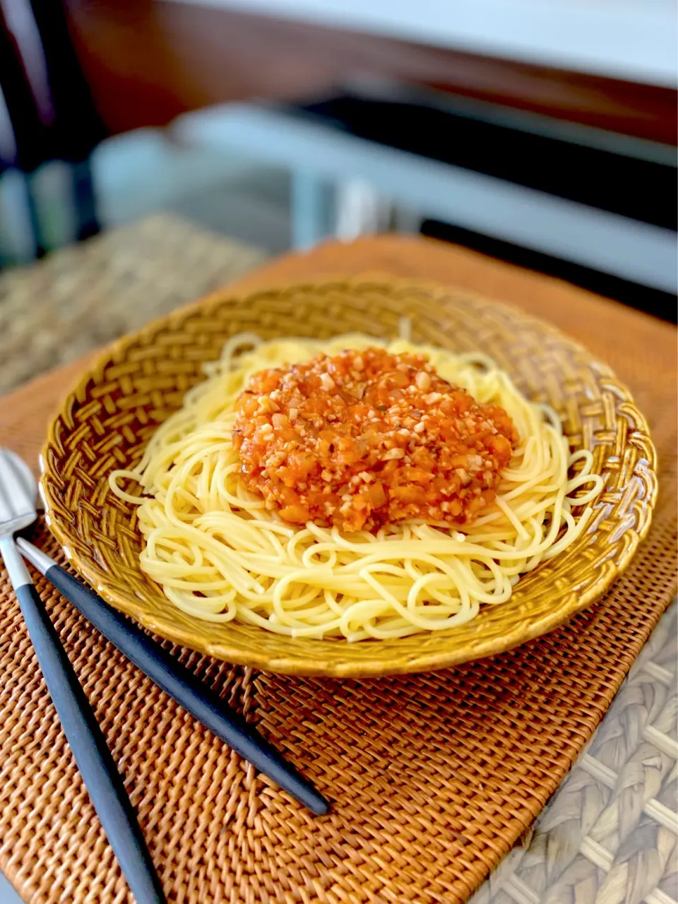 Snapdishの料理写真:🌼トマトソースパスタ🌼|lalalaさん