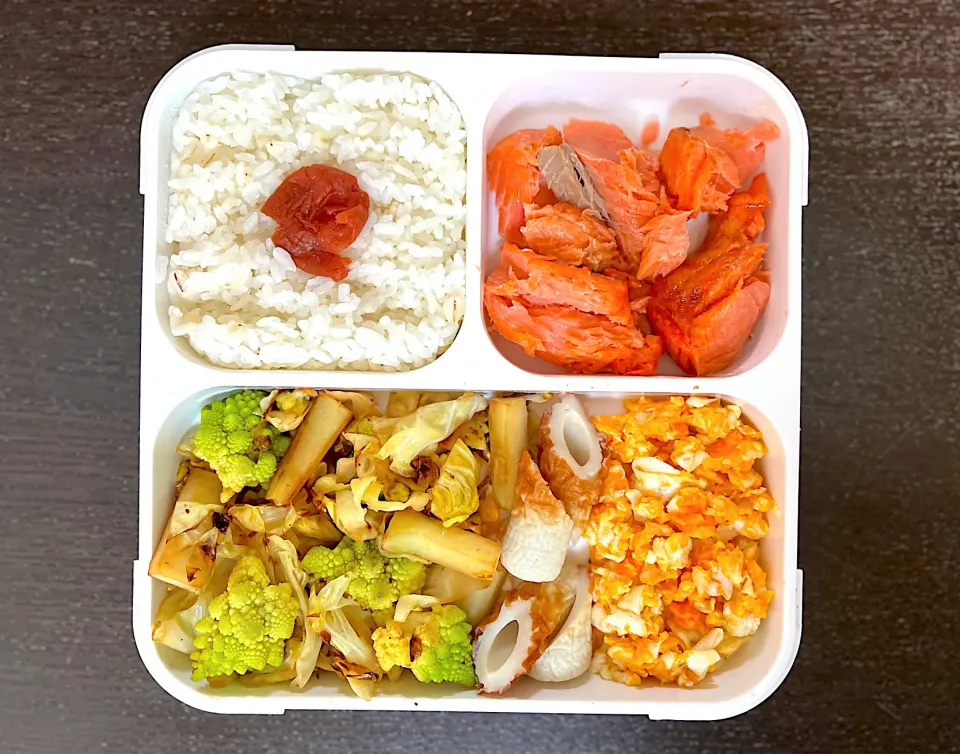 Salmon & veggies bento|yeni kartikasariさん