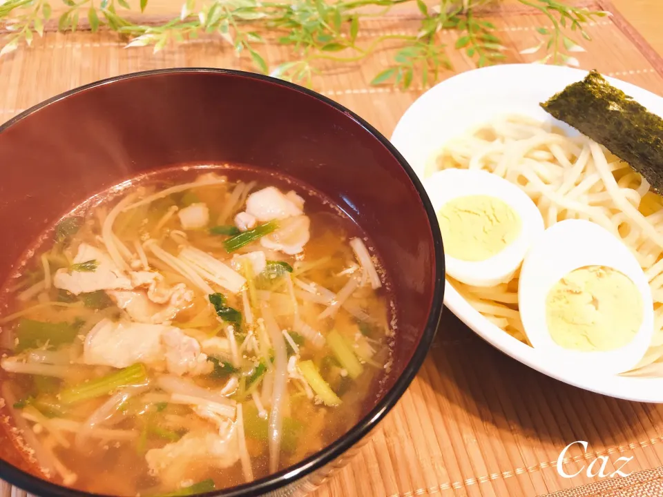 Snapdishの料理写真:ちょい辛つけ麺|きゃずさん