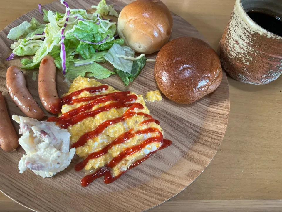 Snapdishの料理写真:Morning set|ハルのただ飯さん