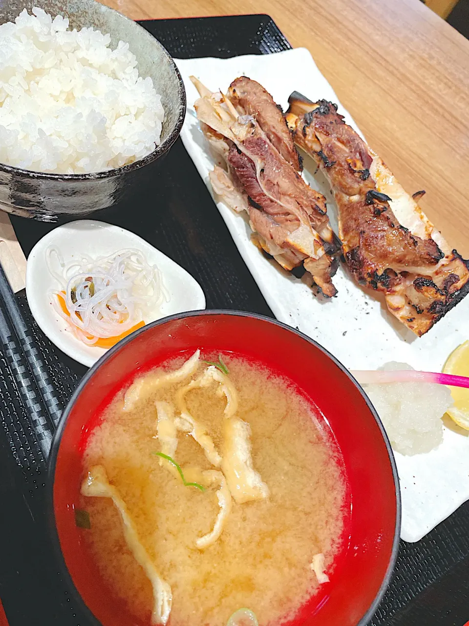 マグロの頬肉定食|キリくんさん