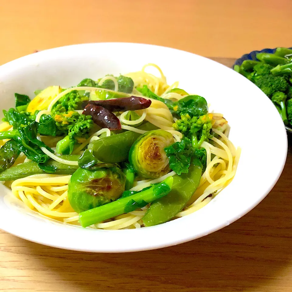 #vegan 
春野菜のパスタ|makiko_aさん