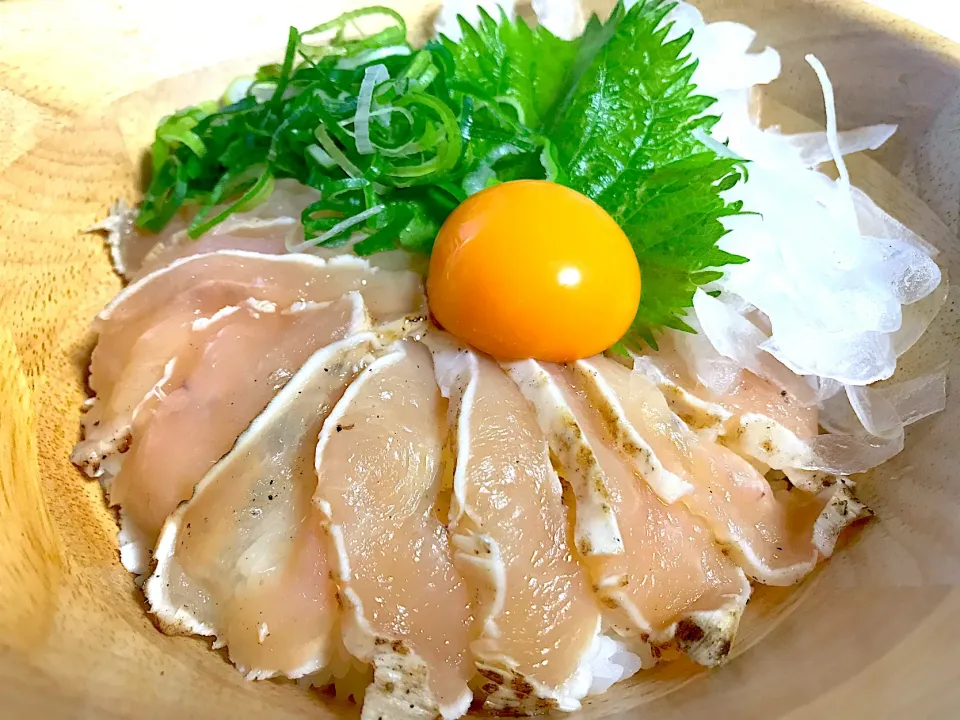 鶏のたたき丼|keychanさん