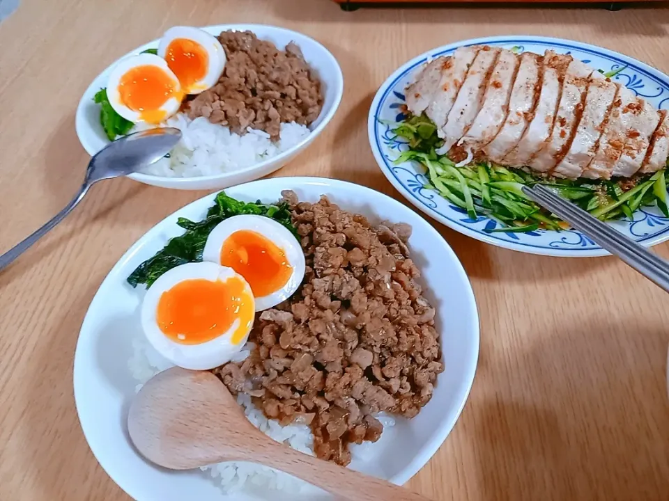 大豆ミートの魯肉飯(ルーローハン)|ひなねこさん