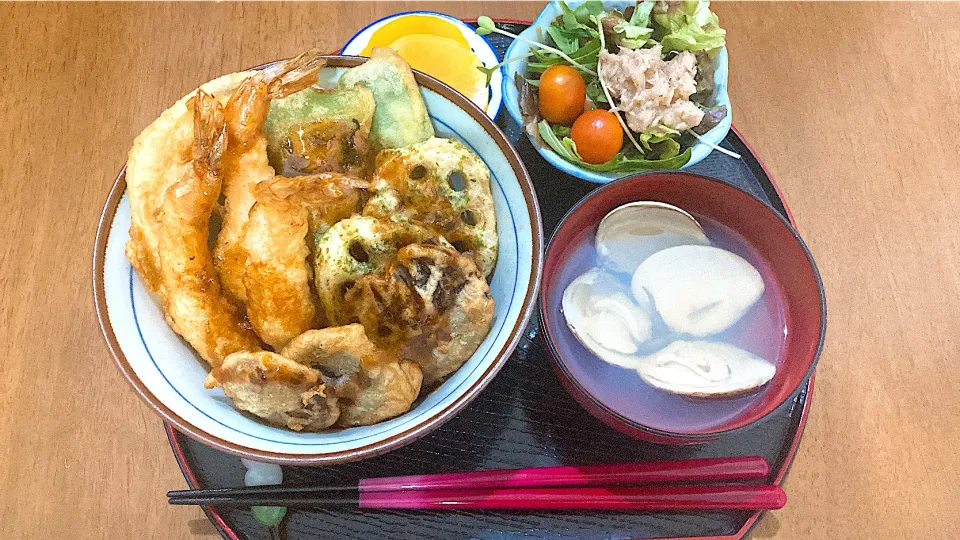 天丼定食|ゆうかさんさん