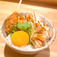 Snapdishの料理写真:焼鳥丼|Sayako Kawaguchiさん