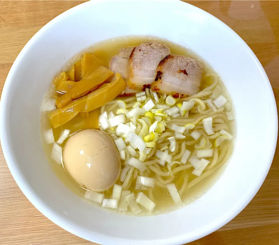 Snapdishの料理写真:パパの手打ちラーメン🍜|yumikoさん