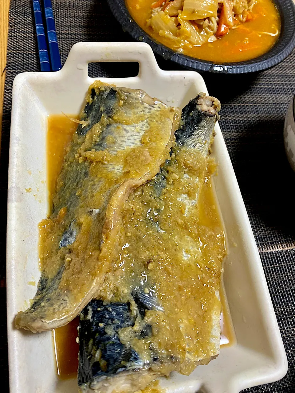 マルコメさんありがとう❤️プラス糀無添加糀美人で鯖の味噌煮🐟自分史上いちばんの鯖の味噌煮😆💓|1614さん