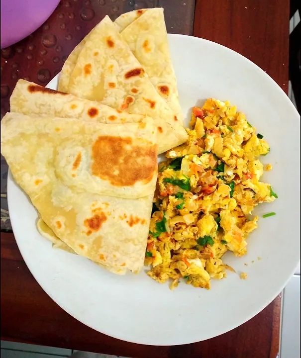 chapatti and bhurji|Anna Ganigaさん