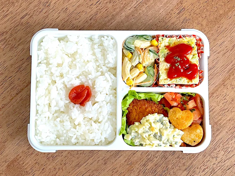 鮭フライ弁当|703さん