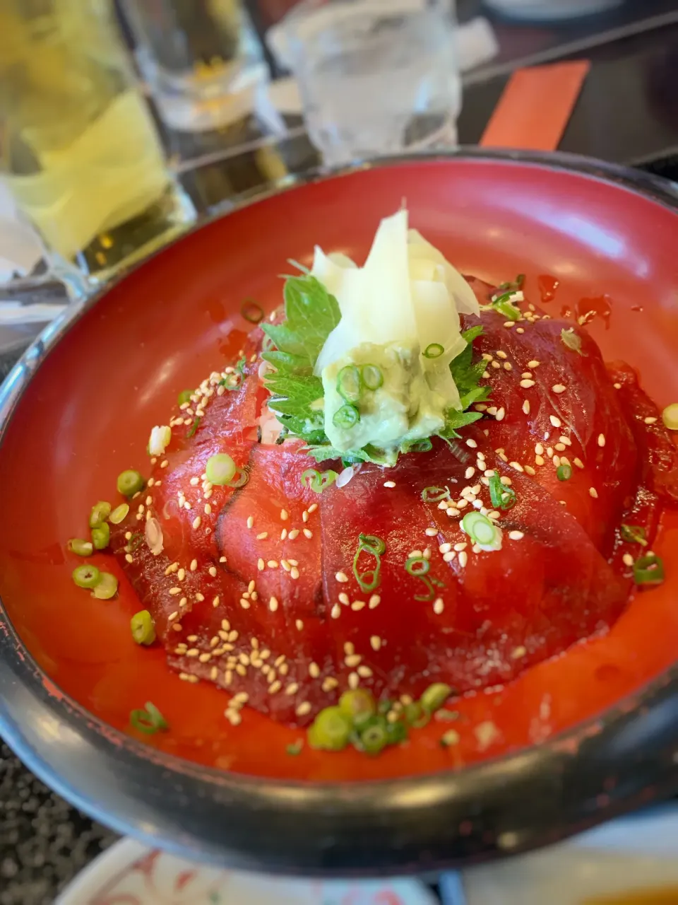 ゴルフ飯　マグロ漬け丼|寺尾真次さん