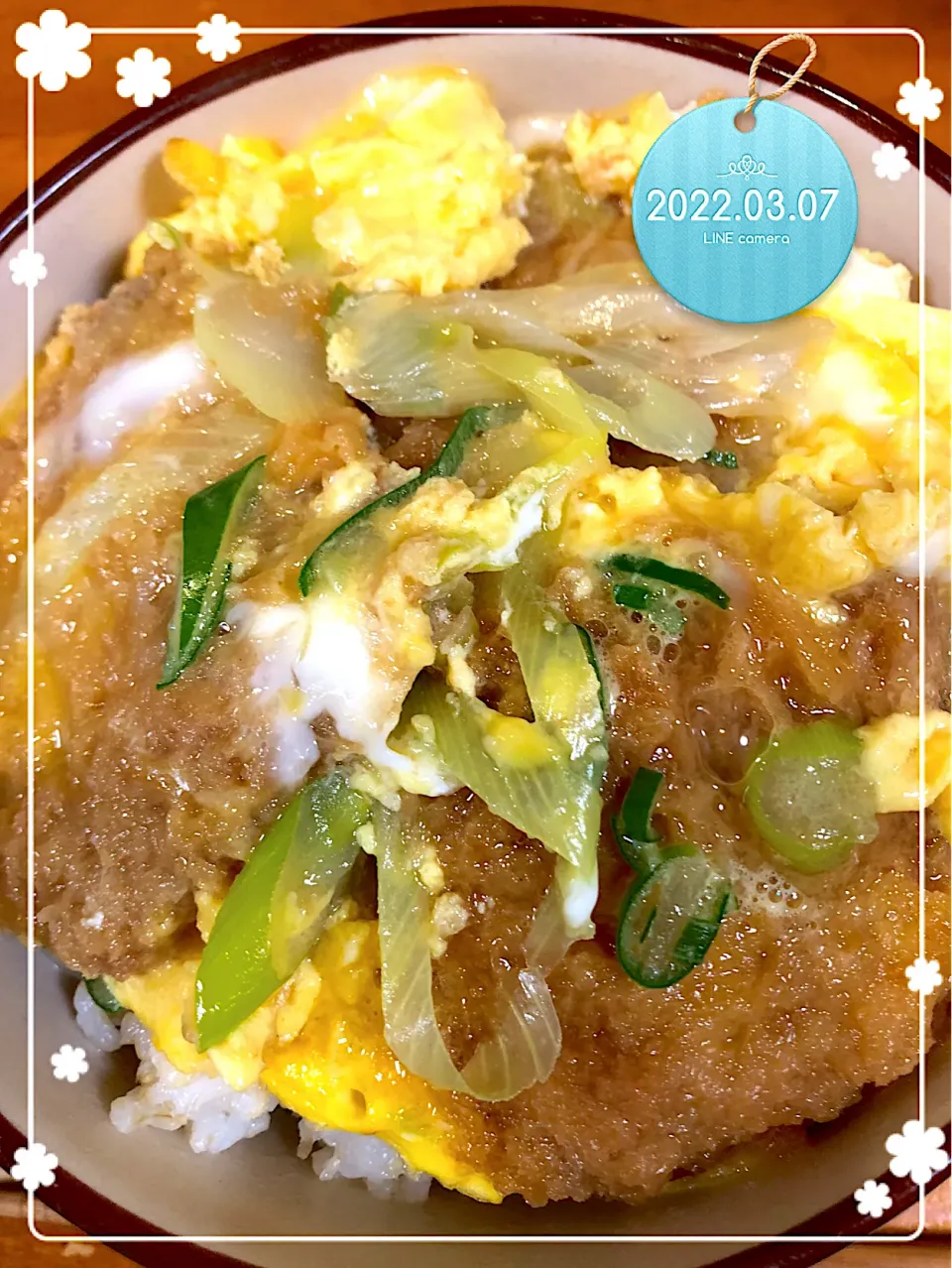 Snapdishの料理写真:カツ丼🐷🏆👑🎌|harutomomamaさん