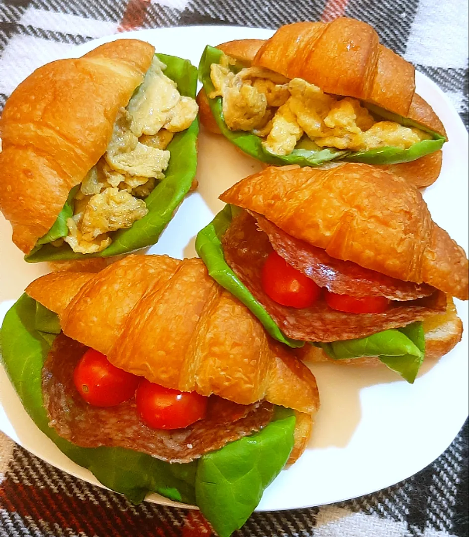 Croissants sandwich|ģřãçîöůşさん