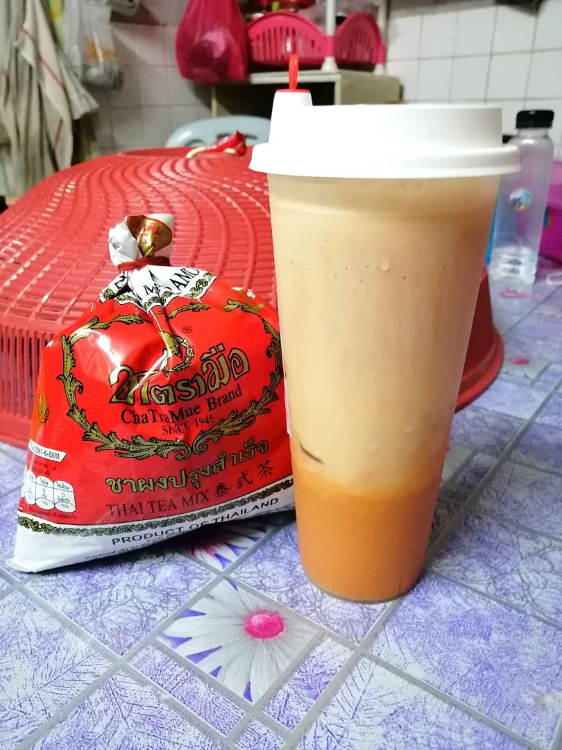 my homemade ChaTraMue Thai Milk Tea|Ohmygoshin Kawaiiさん