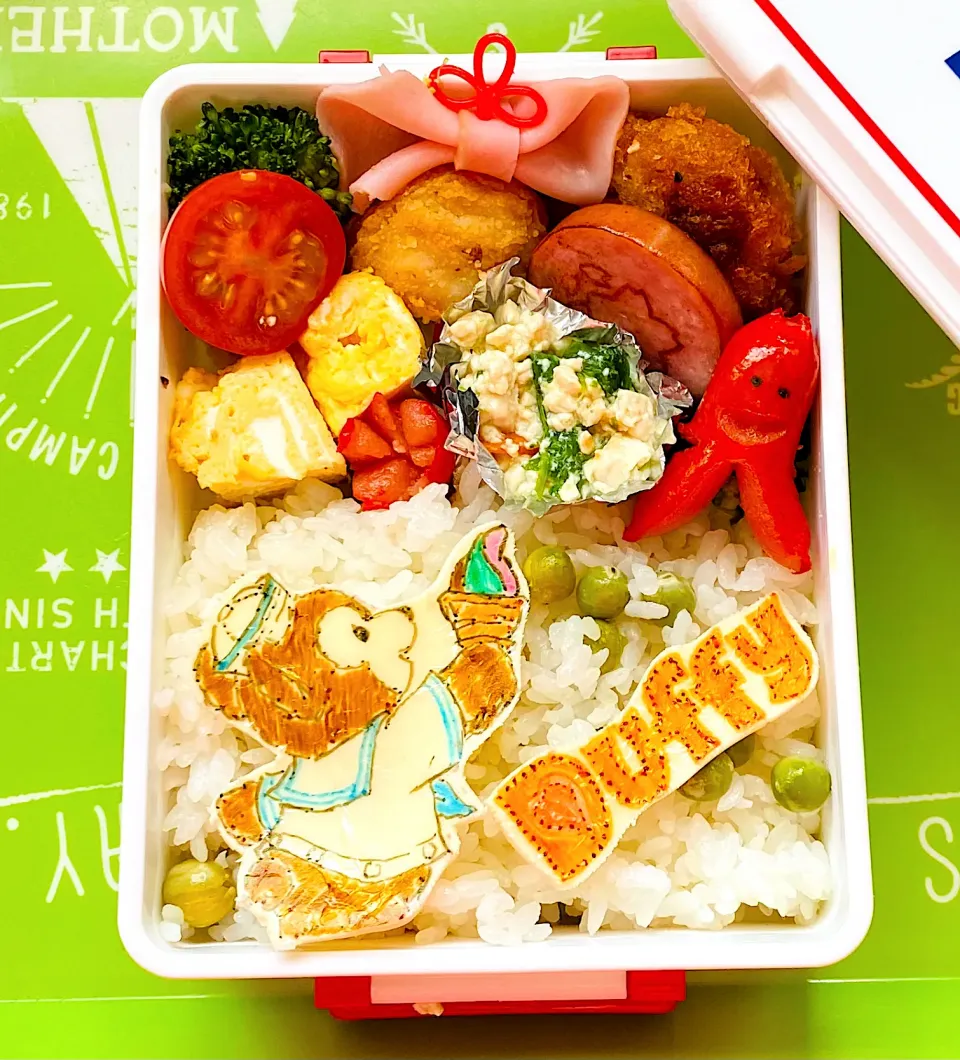 Snapdishの料理写真:キャラ弁‪‪‪‪❤︎‬‪ディズニー‪‪‪‪❤︎‬‪ダッフィー|cnさん