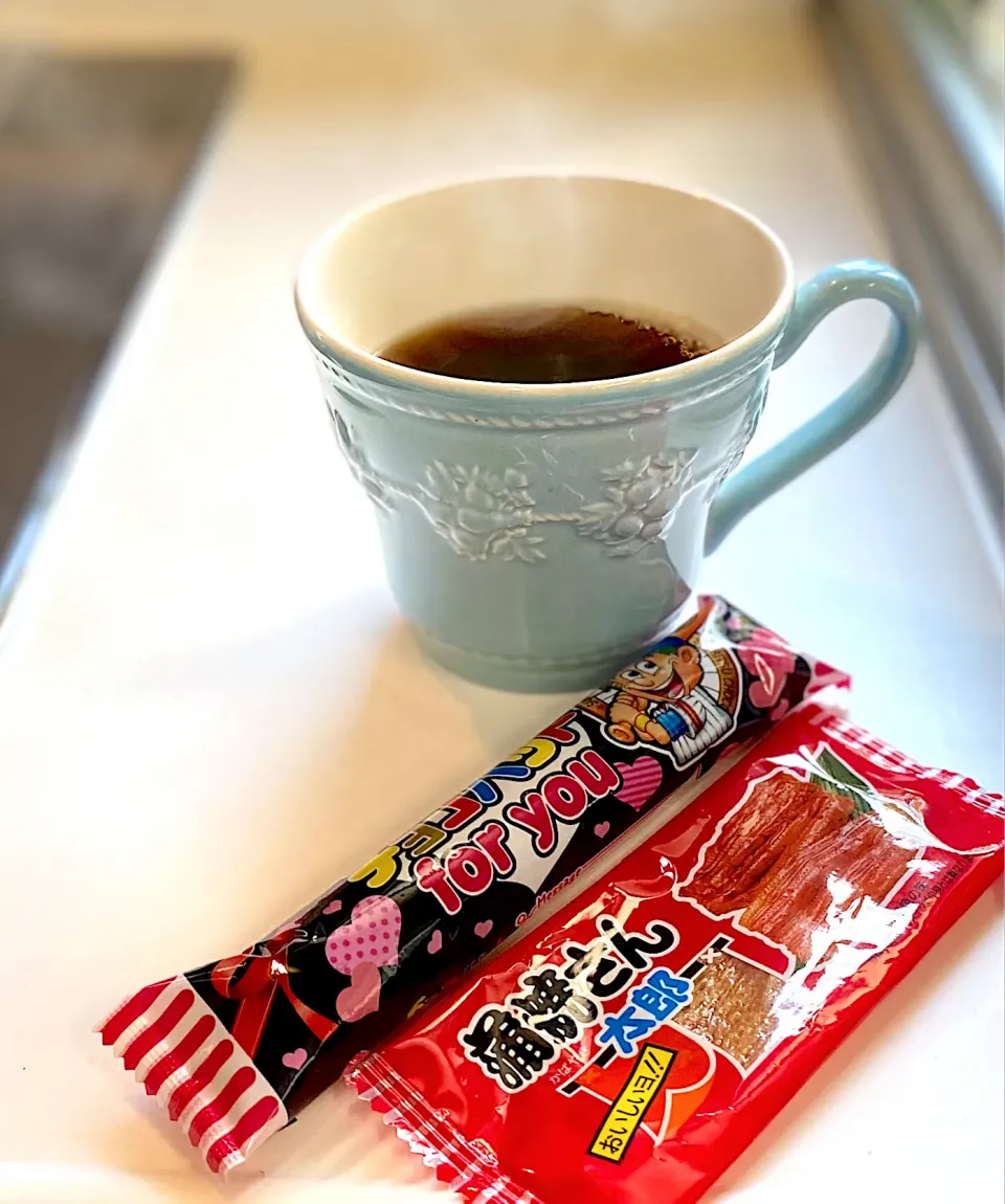 駄菓子でコーヒー|かっちゃん杉さん