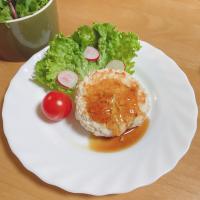 竹の子入り和風鶏バーグ