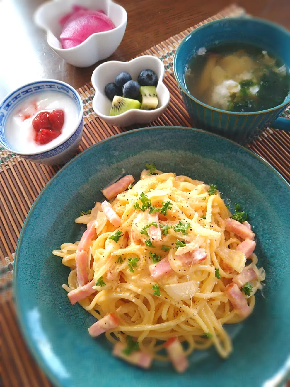 朝ごはん🌄！|まめころさん