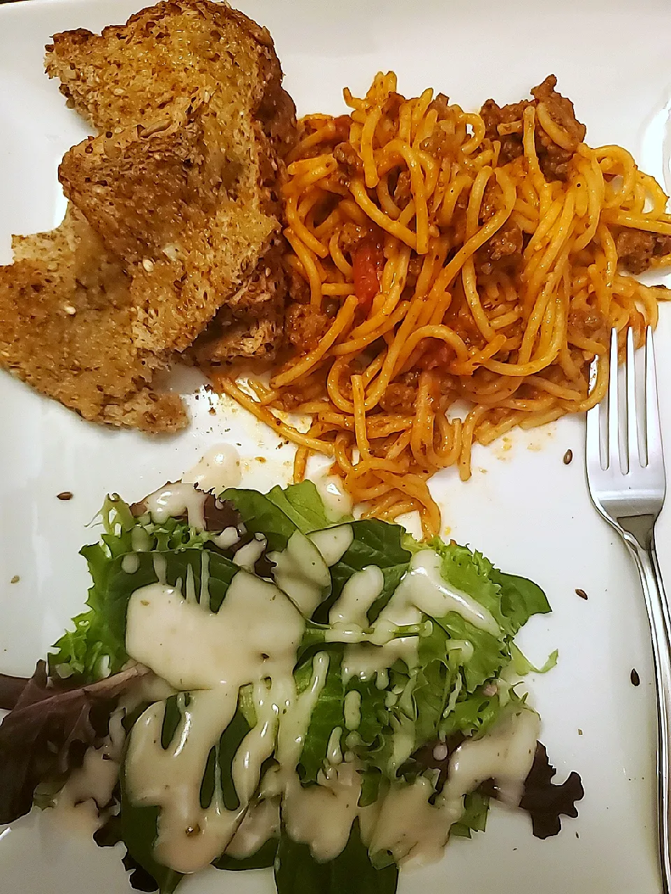 Spaghetti n Salad|Ashさん