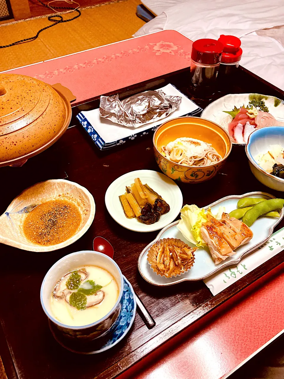 Snapdishの料理写真:湯田中温泉郷　角間温泉「ようだや旅館」の夕食|Go Satoさん