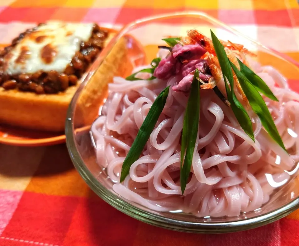 Snapdishの料理写真:桜うどん~笑顔SAKURA~
あげナッチー|マギーさん