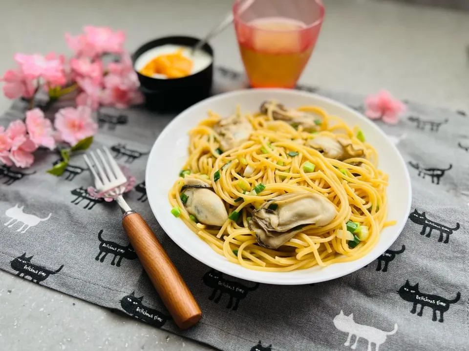 「牡蠣パスタ」|バシュランさん