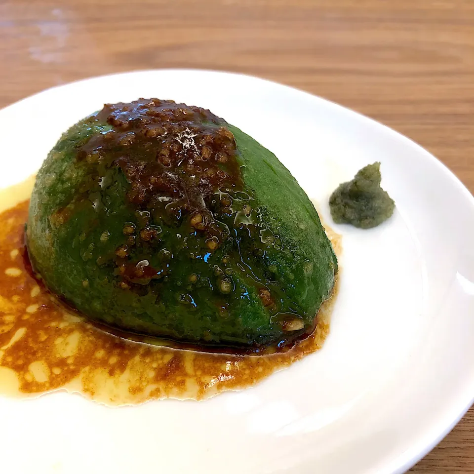 アボカドのにんにく醤油バター焼き|インコさんさん