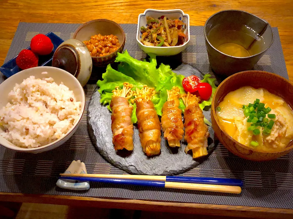 えのきの豚肉巻きなど|ヒヨリ飯さん