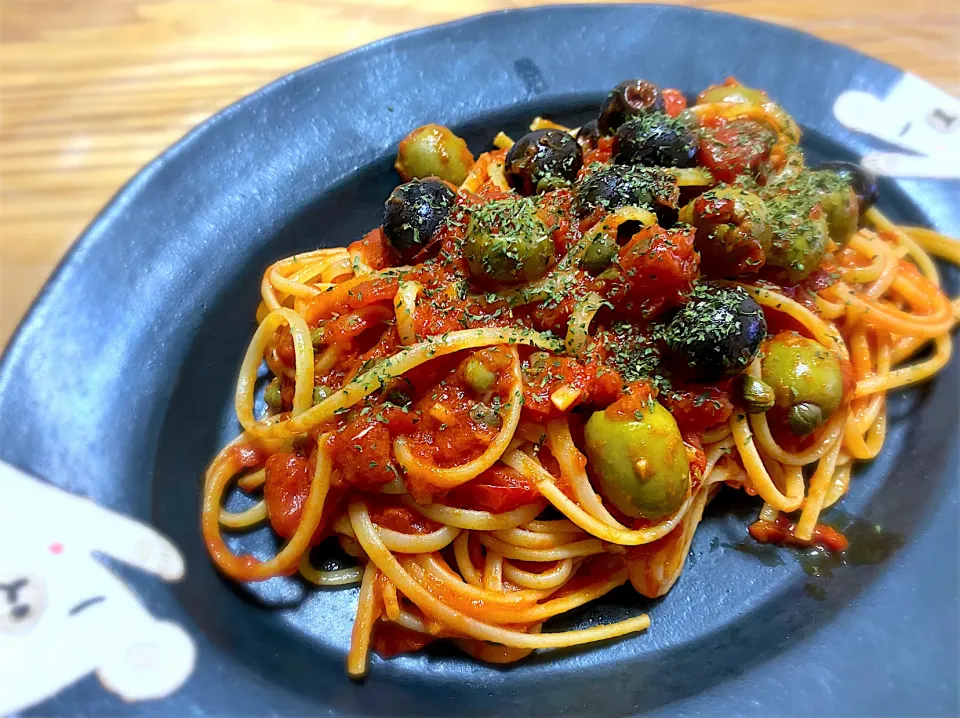 Snapdishの料理写真:プッタネスカ🍝|buhizouさん