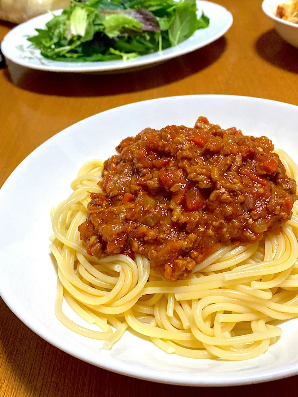 Snapdishの料理写真:ミートソースパスタ|Ａｙａさん