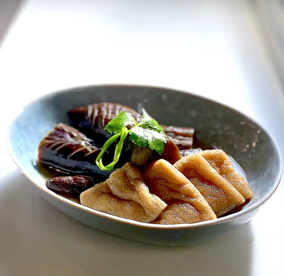 茄子と油揚げの煮物|かっちゃん杉さん