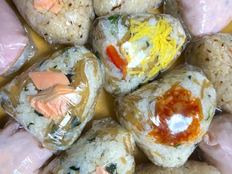 Snapdishの料理写真:🍙本日のおにぎり🍙|サチ😊さん