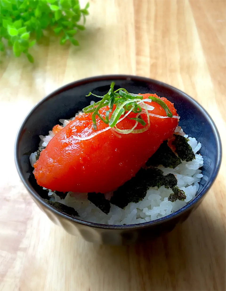 生　からし明太子丼|9421beruさん