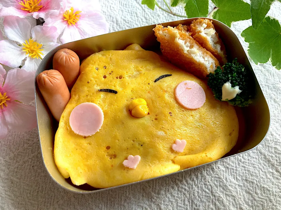 Snapdishの料理写真:＊ちびたん＊年中さんお弁当＊|＊抹茶＊さん