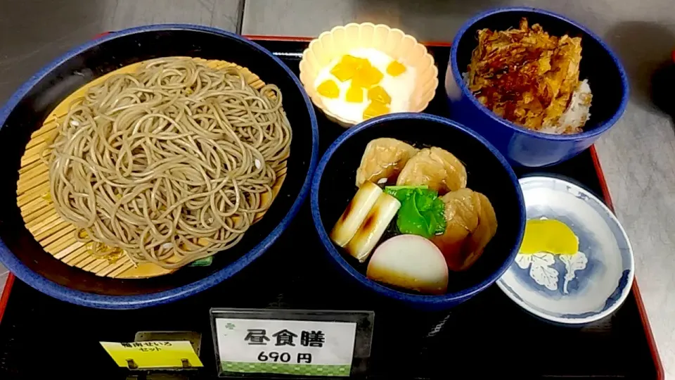 かも南せいろ・ミニかき揚げ丼セット|nyama1さん