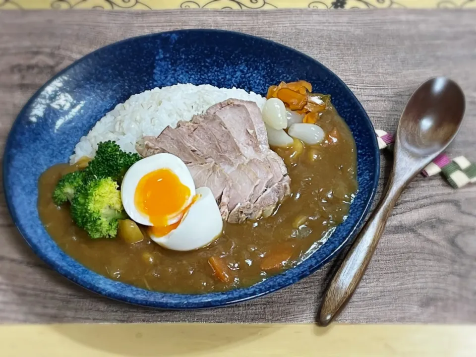 夕飯～チャーシューカレー|チムニーさん