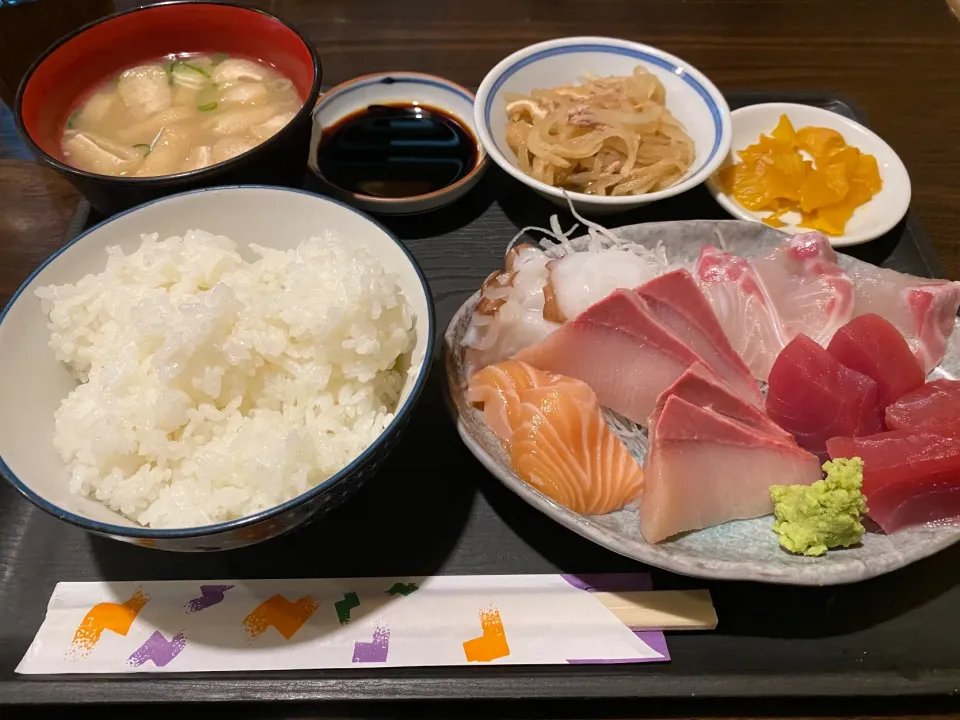 お造り定食🐟🐙|buhizouさん