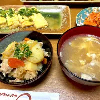 Snapdishの料理写真:久々の帰省で親孝行ご飯|大学生の嫁入り修行さん